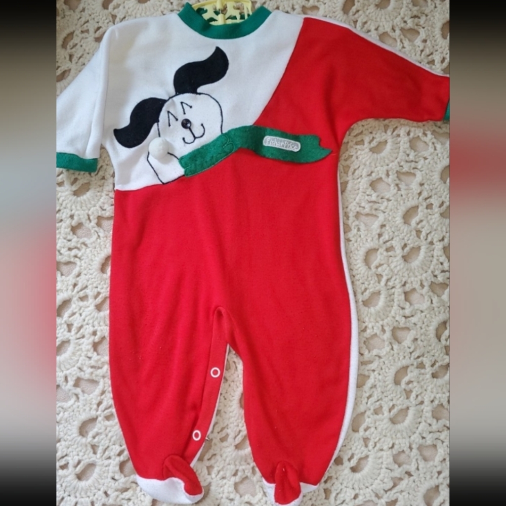 Boys Fisher Price footies Vtg